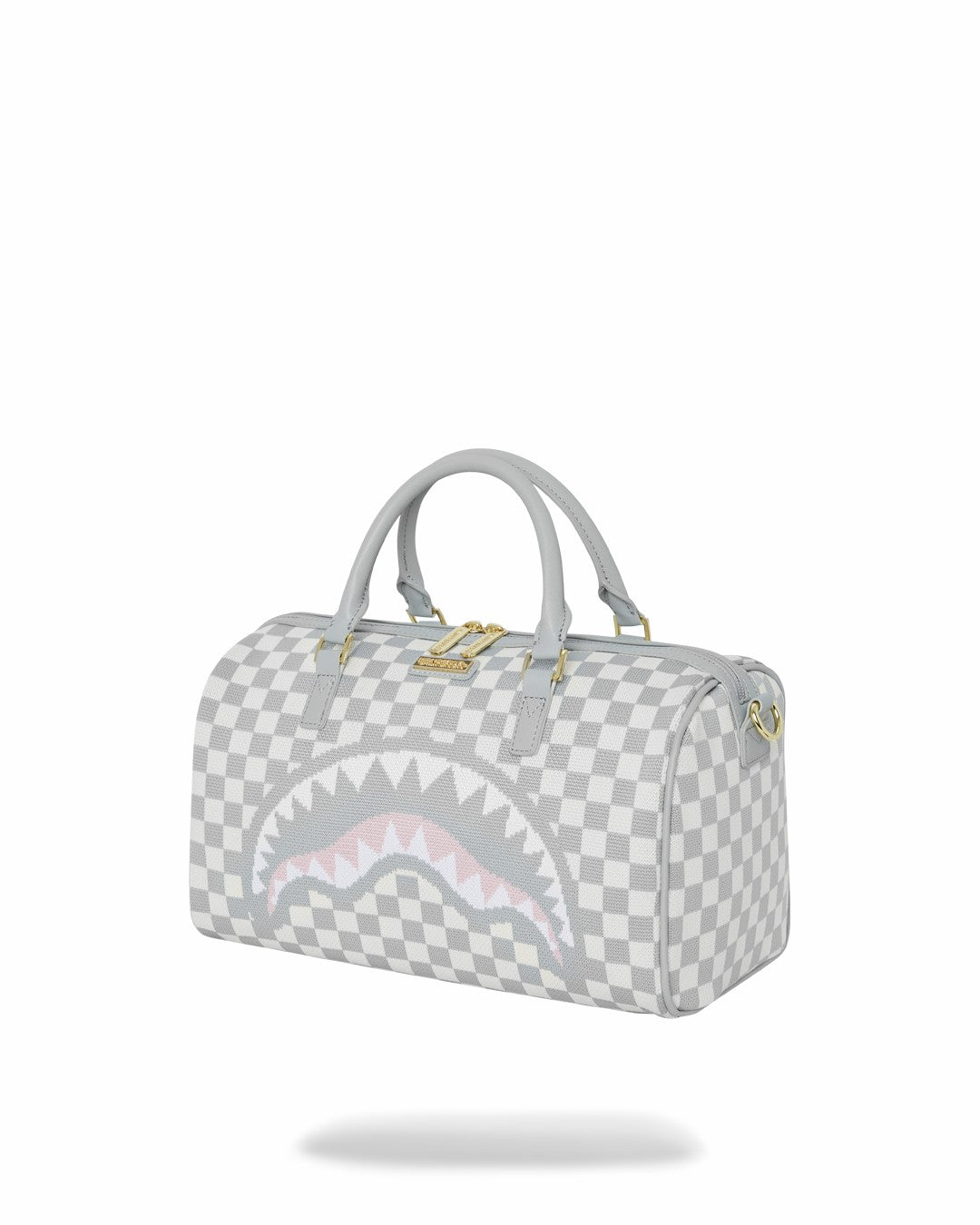 Sprayground - KNIT SHARKS IN PARIS IN CREAM MINI DUFFLE