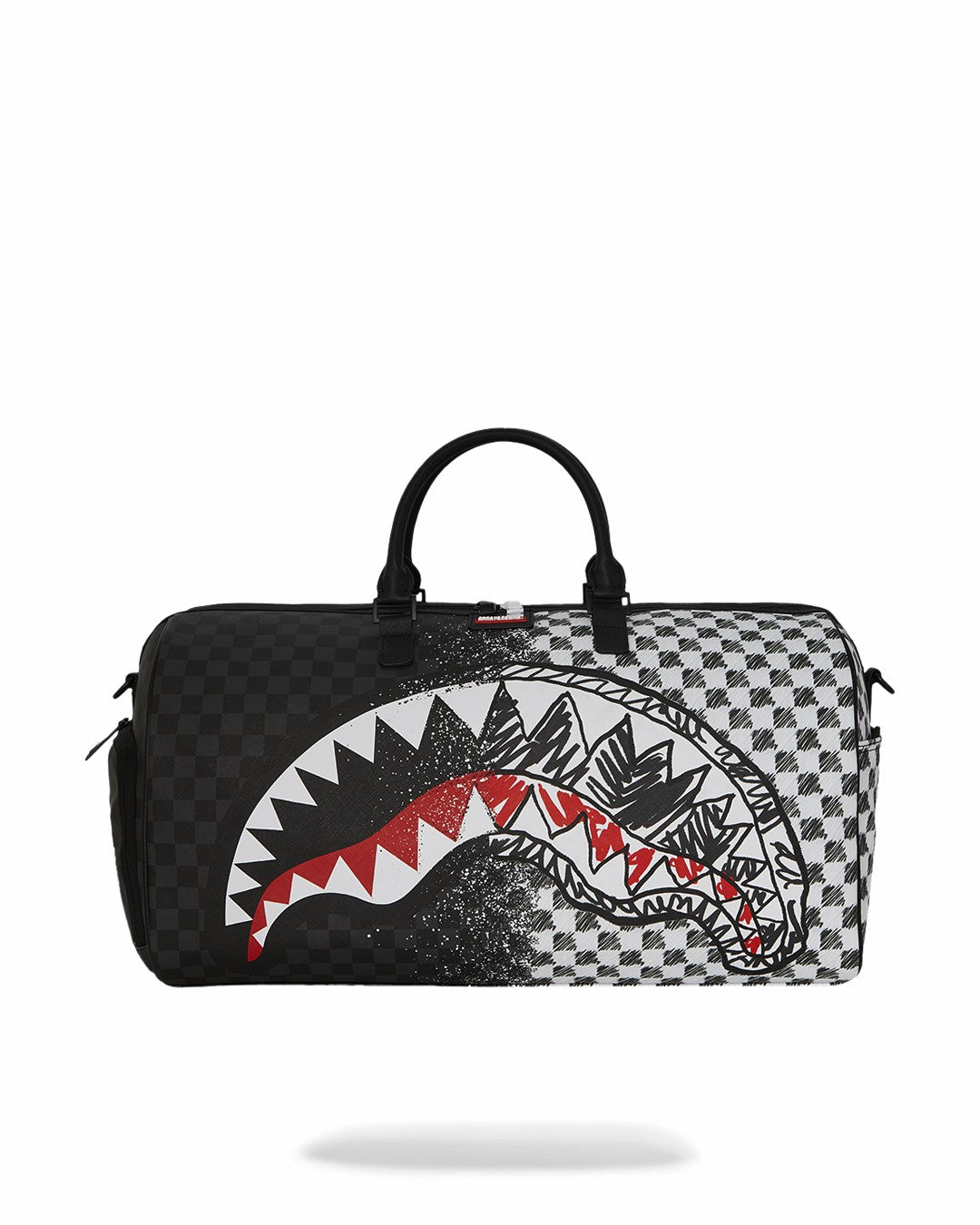 Sprayground - SCRIBBLE DRIBBLE CHECK DUFFLE