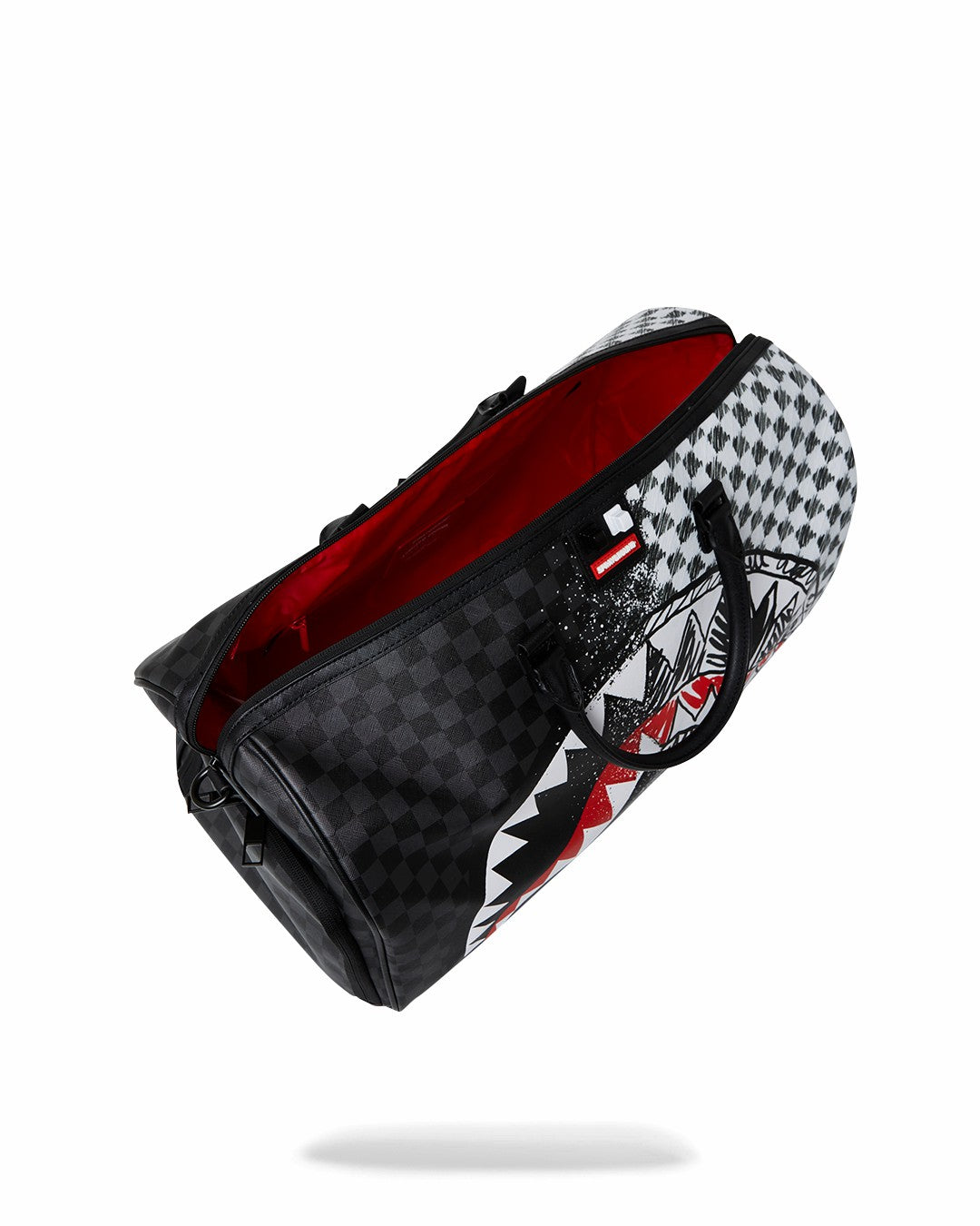 Sprayground - SCRIBBLE DRIBBLE CHECK DUFFLE