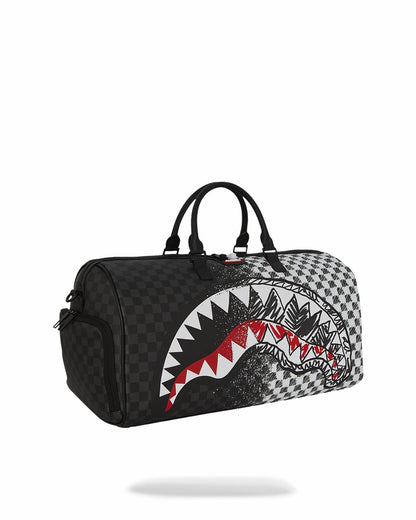 Sprayground - SCRIBBLE DRIBBLE CHECK DUFFLE