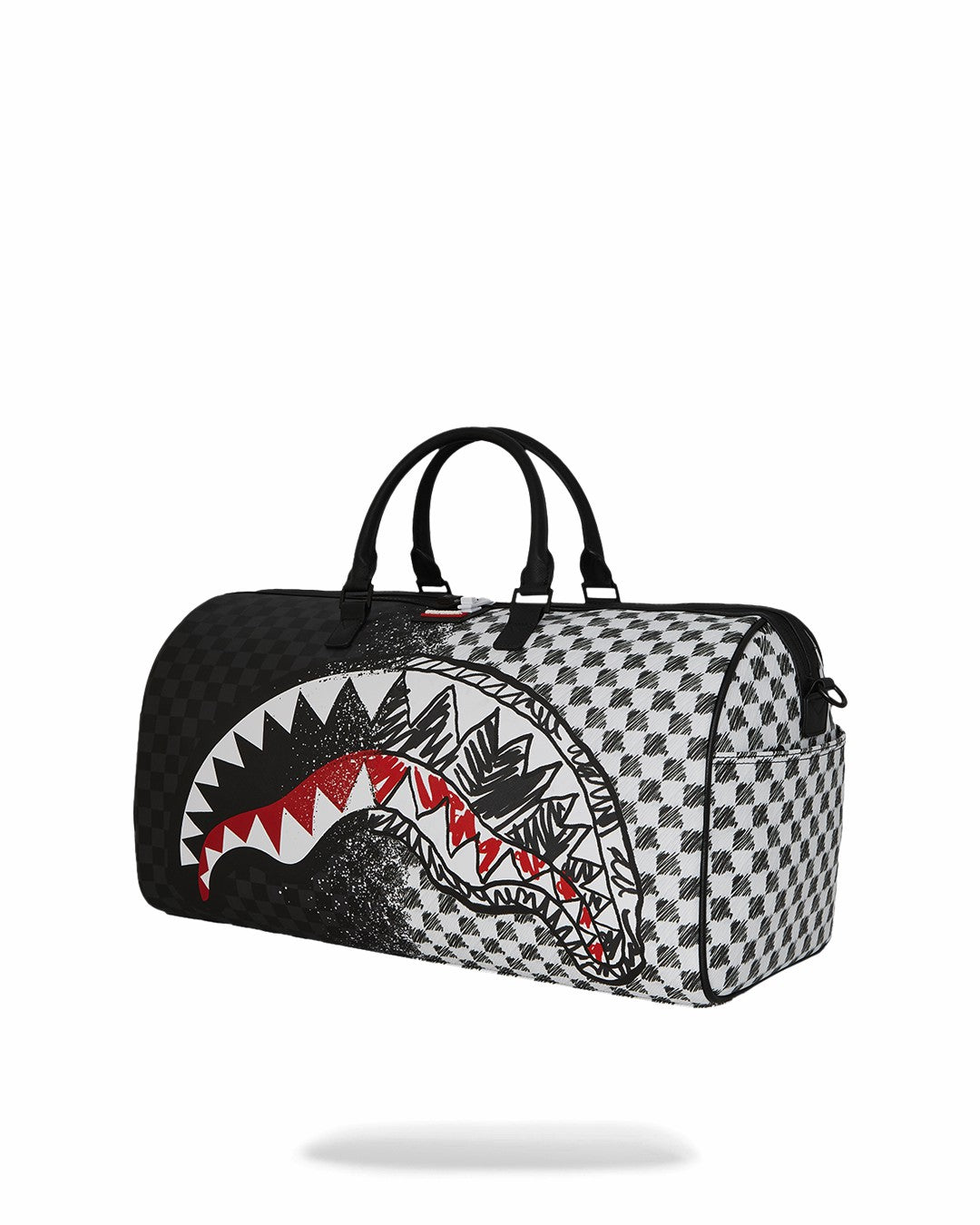 Sprayground - SCRIBBLE DRIBBLE CHECK DUFFLE