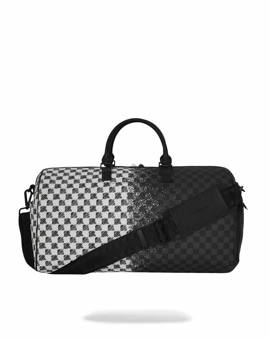 Sprayground - SCRIBBLE DRIBBLE CHECK DUFFLE
