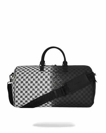 Sprayground - SCRIBBLE DRIBBLE CHECK DUFFLE