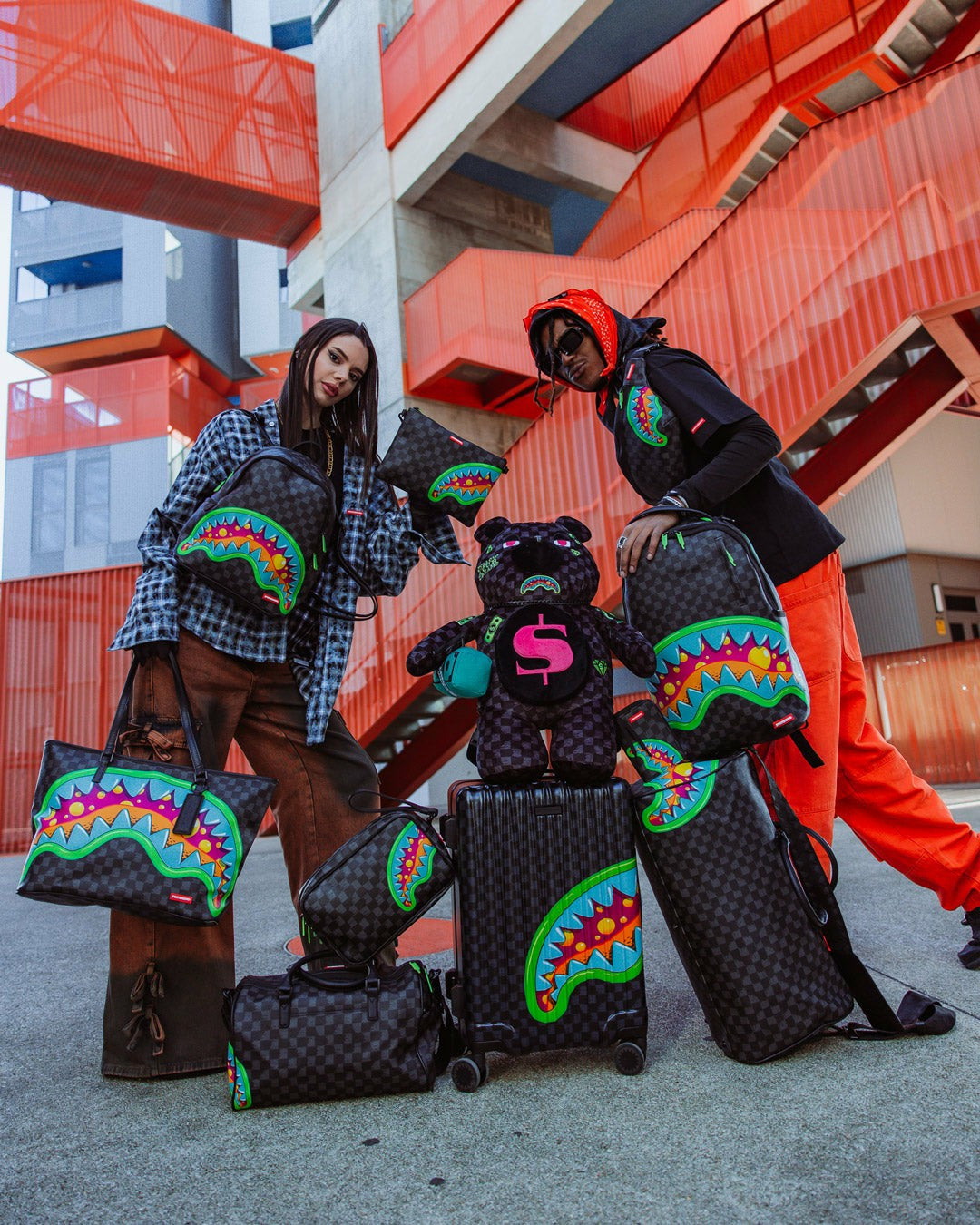 Sprayground - SLIME TAKEOVER DUFFLE