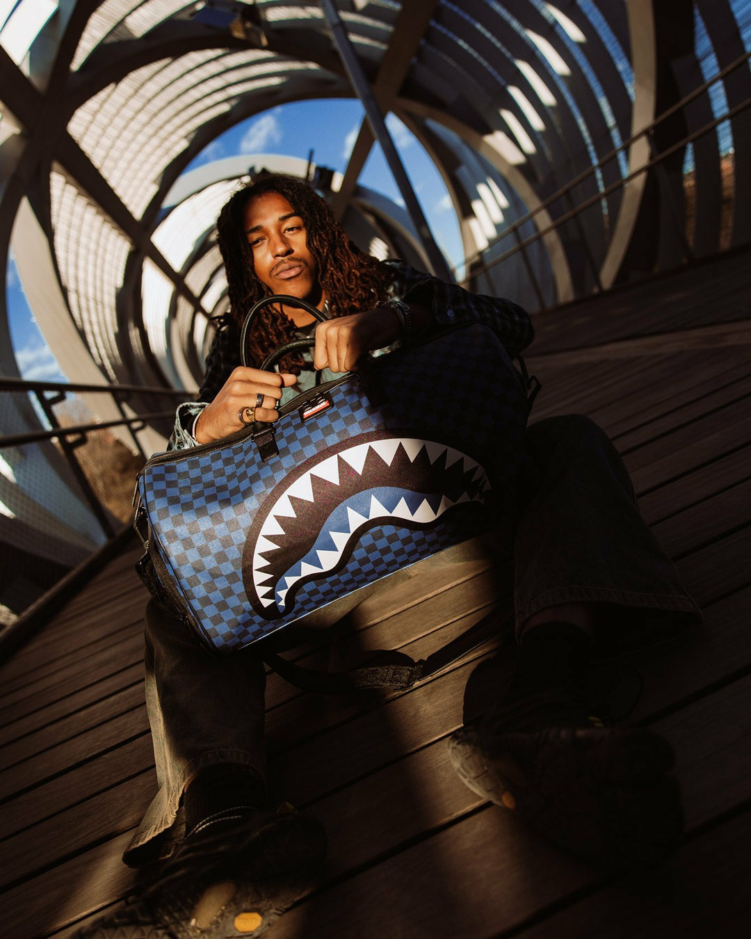 Sprayground - MIDNIGHT MAGIC SHARKS IN PARIS DUFFLE