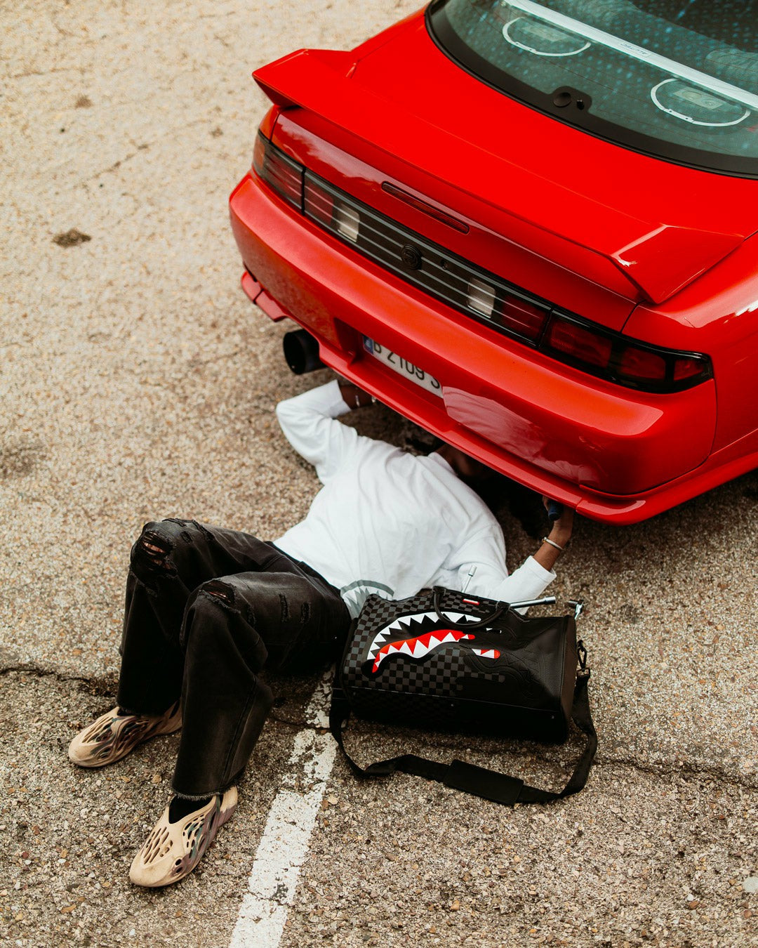 Sprayground - SPEED SHARK SIDE SWIPE DUFFLE