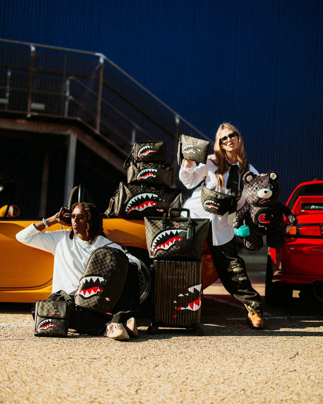 Sprayground - SPEED SHARK SIDE SWIPE DUFFLE