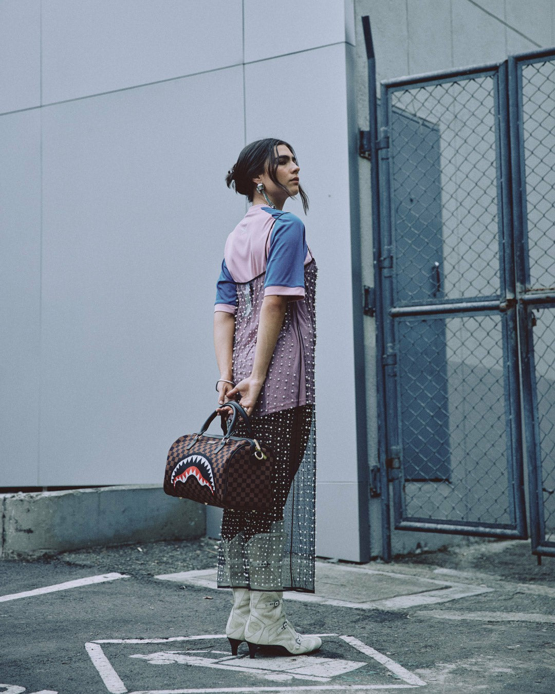 Sprayground - KYOTOKNIT SHARKS IN PARIS MINI DUFFLE