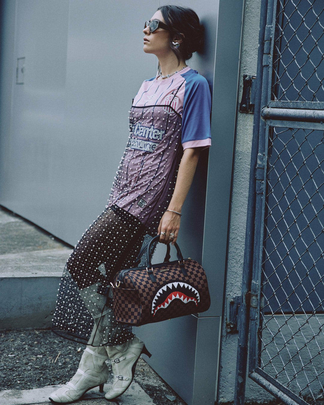 Sprayground - KYOTOKNIT SHARKS IN PARIS MINI DUFFLE