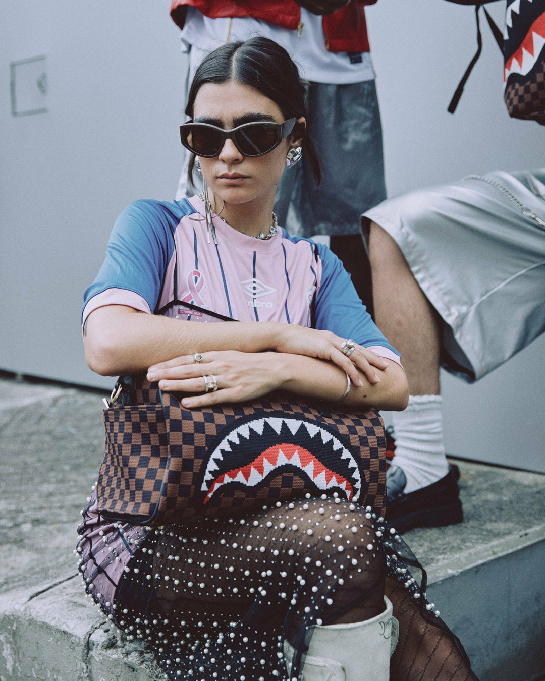 Sprayground - KYOTOKNIT SHARKS IN PARIS MINI DUFFLE