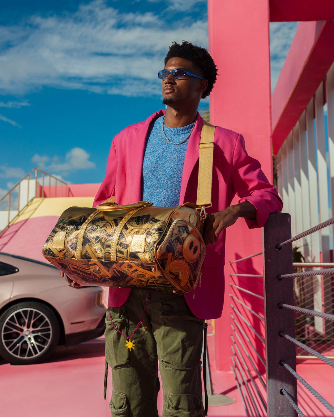 Sprayground - SQUID GAME COLLAB PIGGY BANK DUFFLE