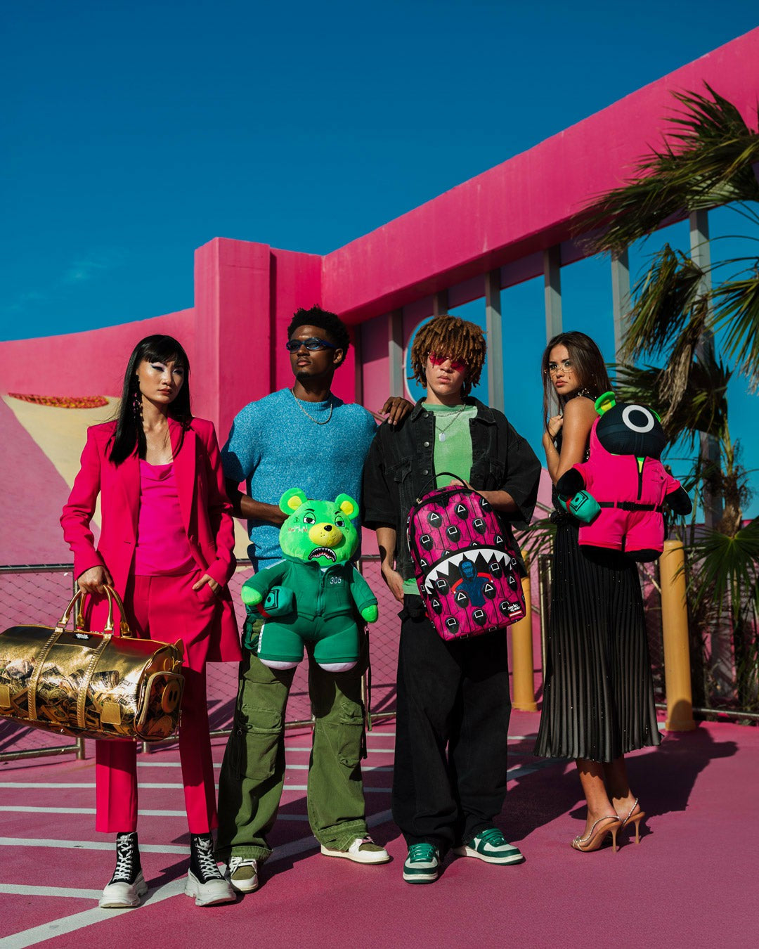 Sprayground - SQUID GAME COLLAB PIGGY BANK DUFFLE