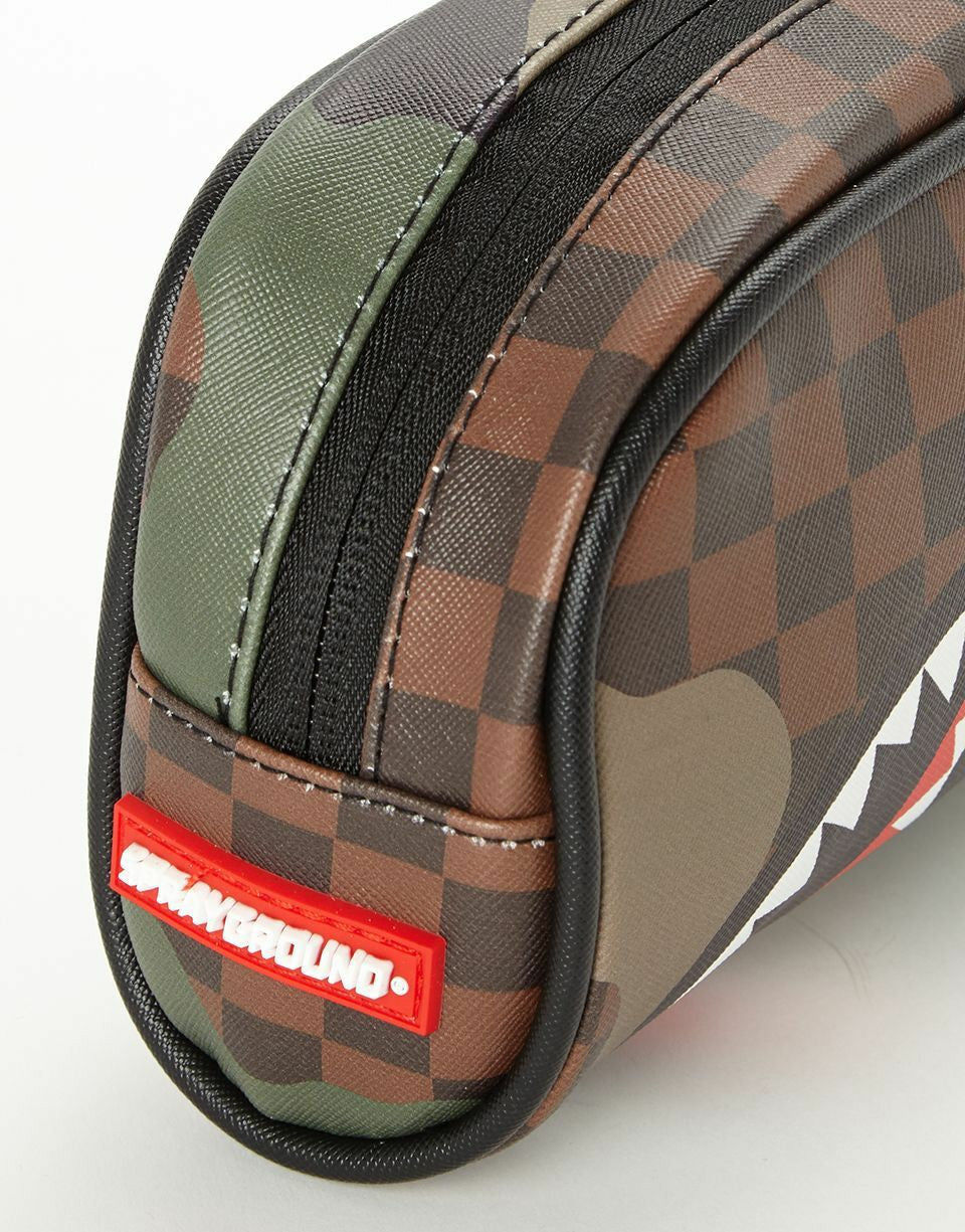Sprayground - SHARKS IN PARIS (CAMO EDITION) PENCIL CASE