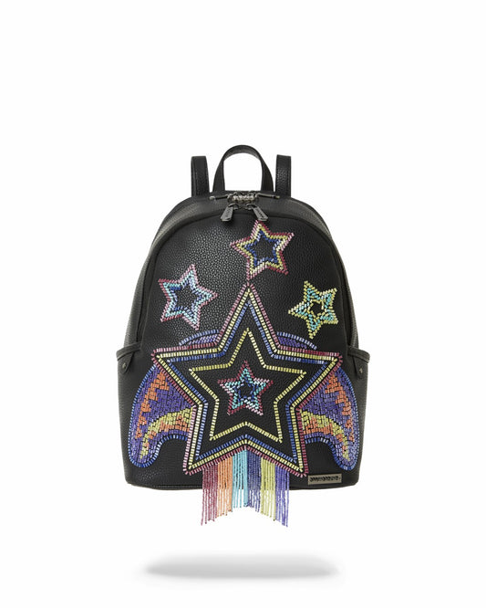 Sprayground - STAR RACER A.I.7 SANDFLOWER COLLAB BEADED SAVAGE BACKPACK