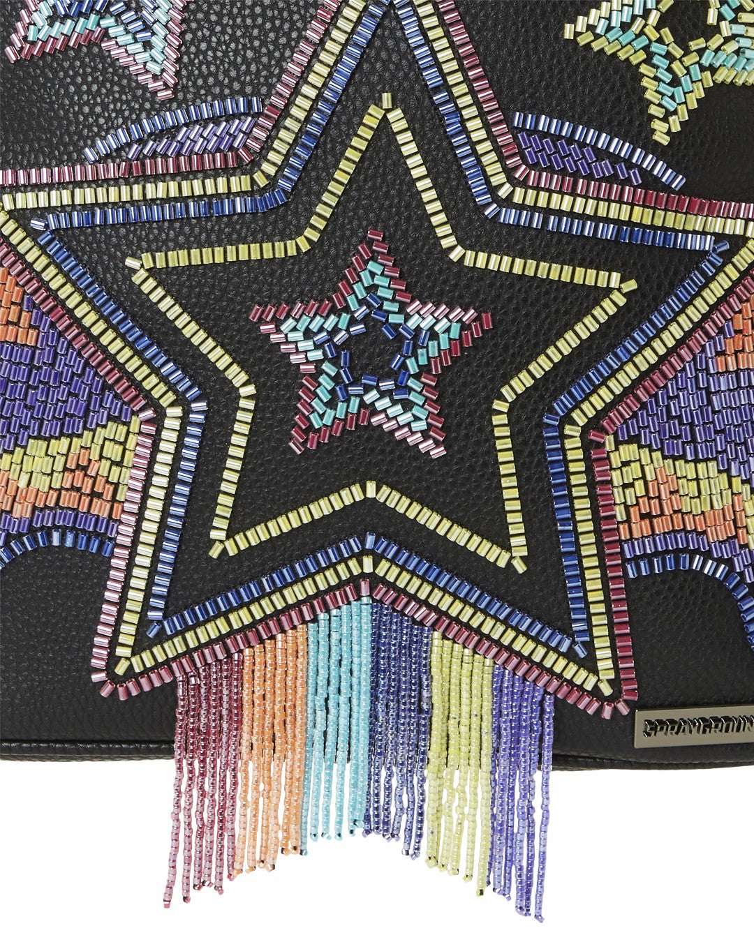 Sprayground - STAR RACER A.I.7 SANDFLOWER COLLAB BEADED SAVAGE BACKPACK