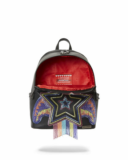 Sprayground - STAR RACER A.I.7 SANDFLOWER COLLAB BEADED SAVAGE BACKPACK