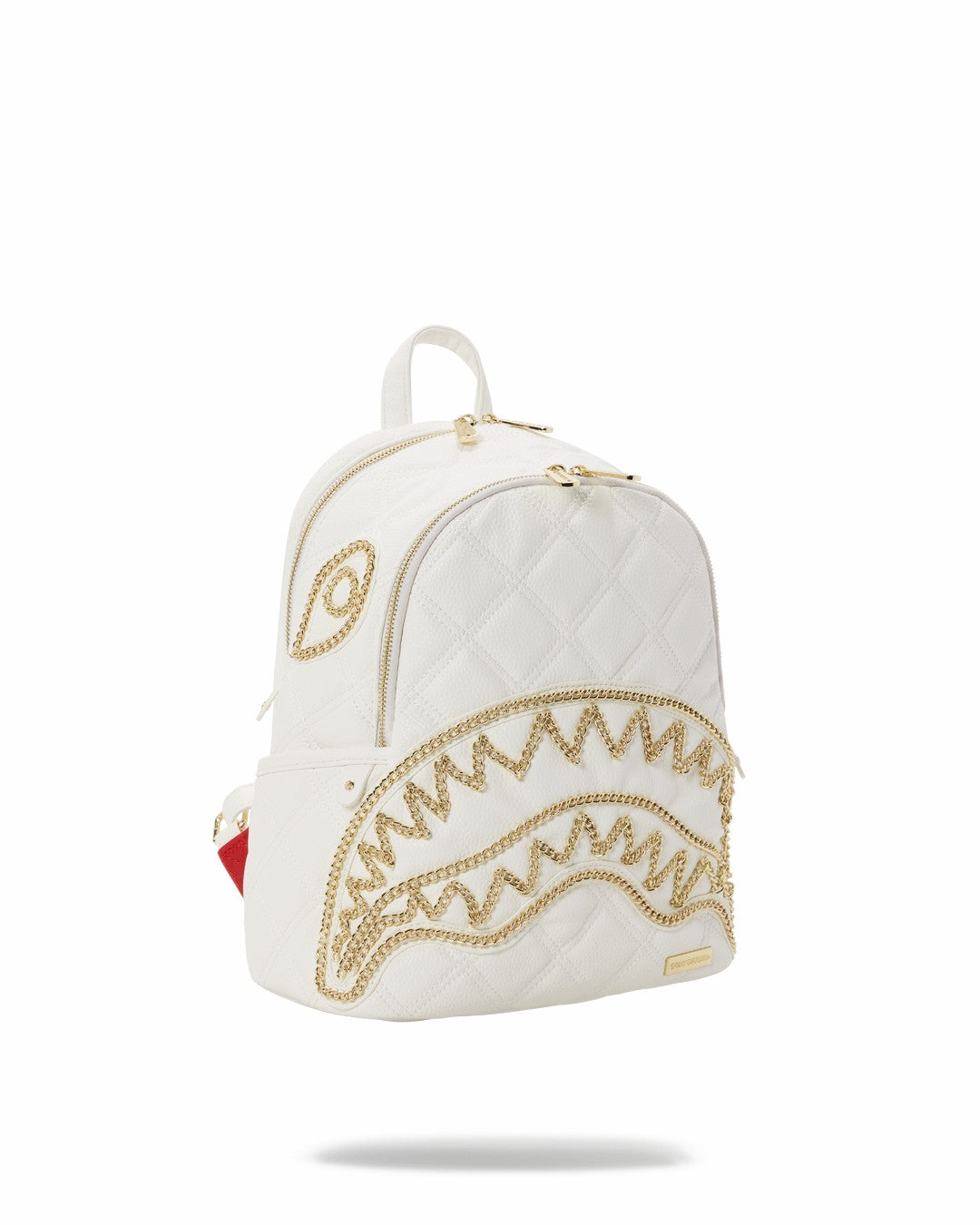 Sprayground - RIVIERA LE BLANC GOLD CHAIN SHARK SAVAGE BACKPACK