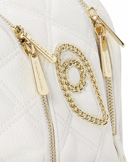 Sprayground - RIVIERA LE BLANC GOLD CHAIN SHARK SAVAGE BACKPACK