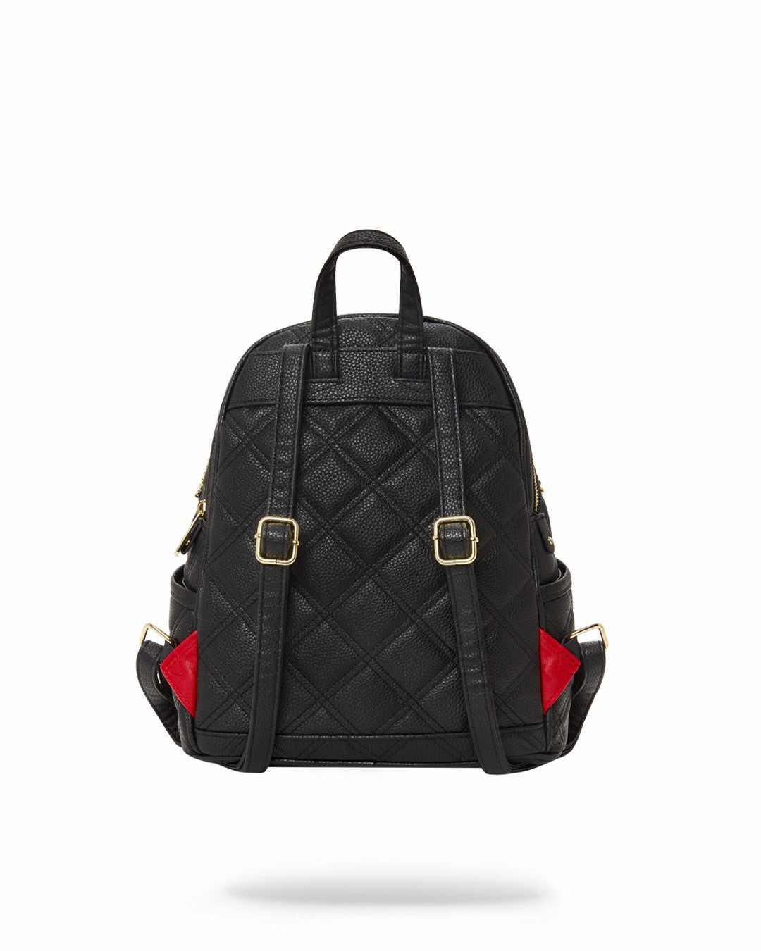 Sprayground - NOIR QUILT GOLD CHAIN SHARK SAVAGE BACKPACK