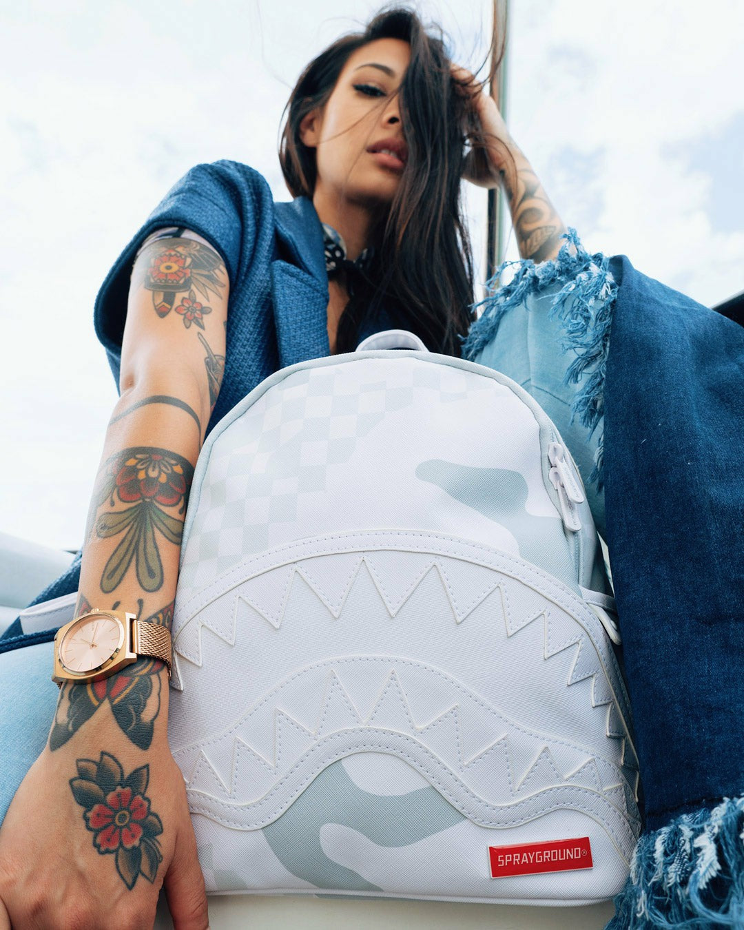 Sprayground - 3AM LE BLANC SAVAGE BACKPACK