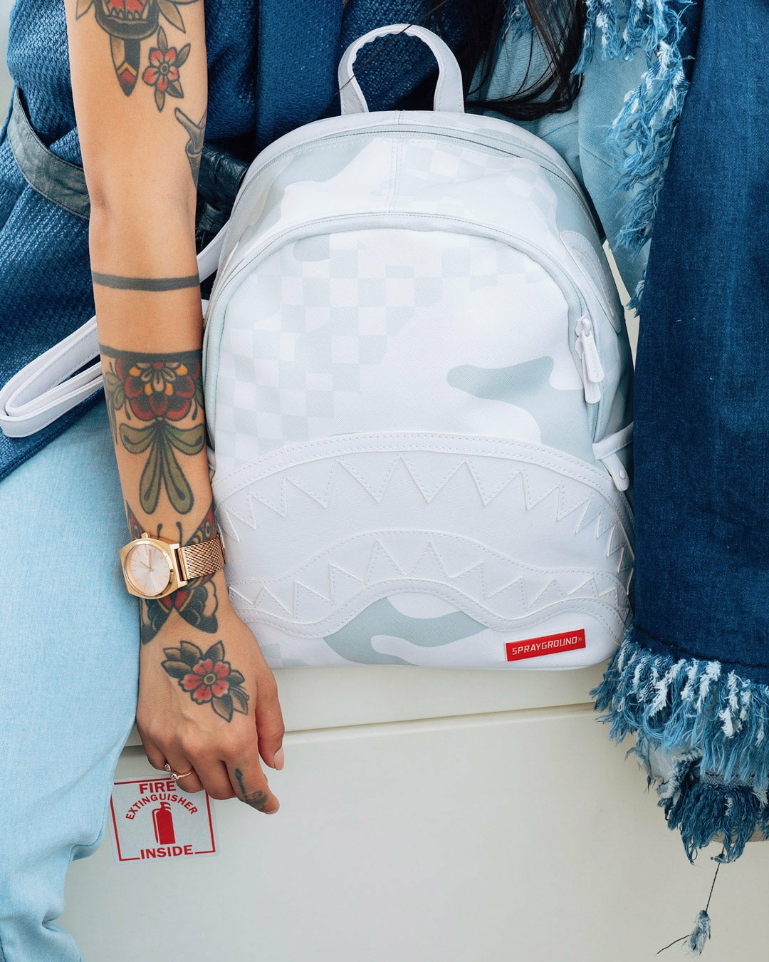 Sprayground - 3AM LE BLANC SAVAGE BACKPACK