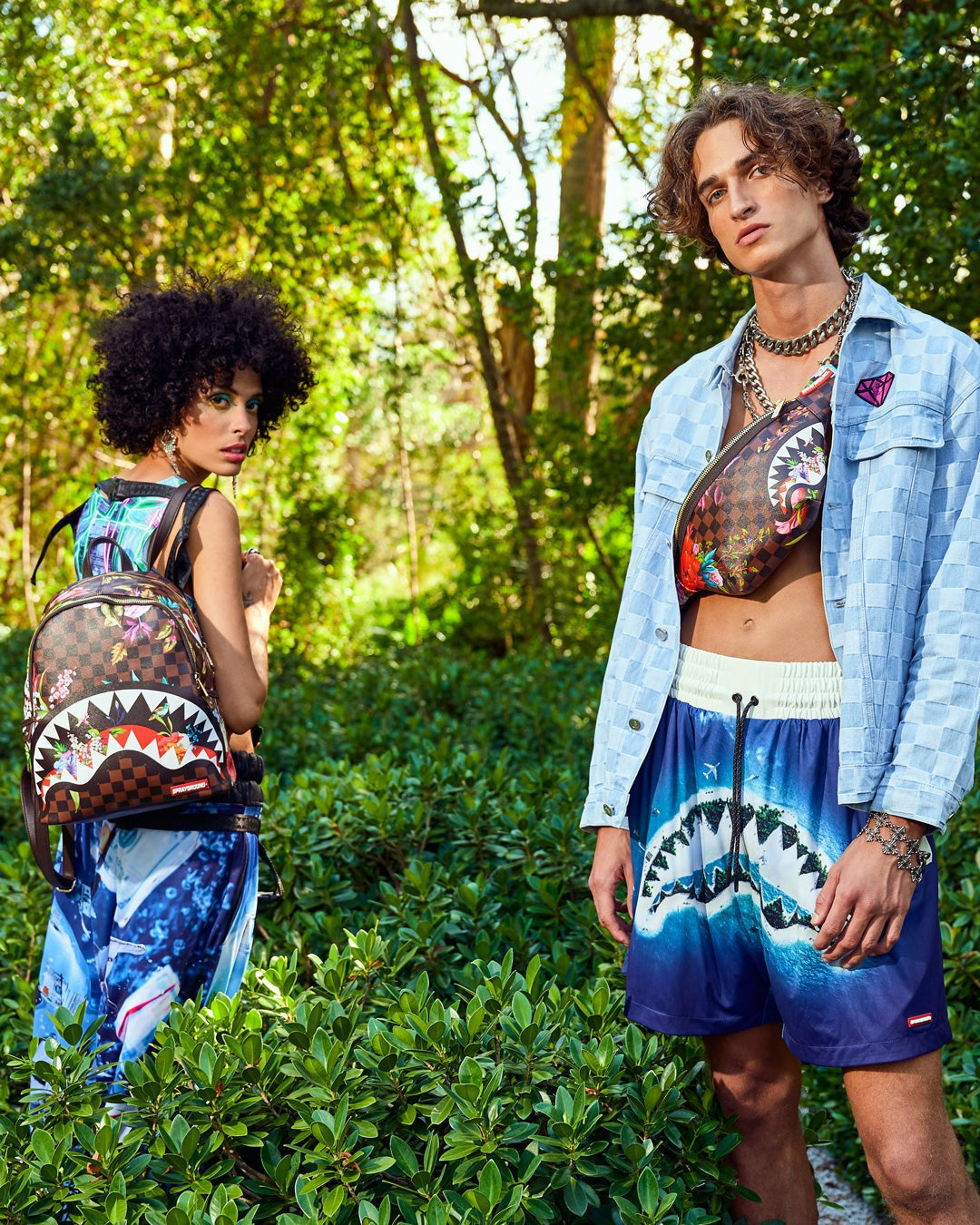 Sprayground - GARDEN OF SHARKS SAVAGE BACKPACK