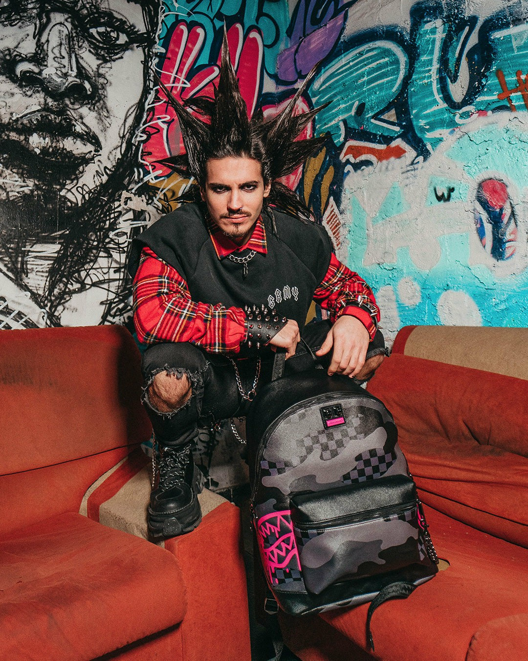Sprayground - 3AM PINK DRIP CHATEAU BACKPACK