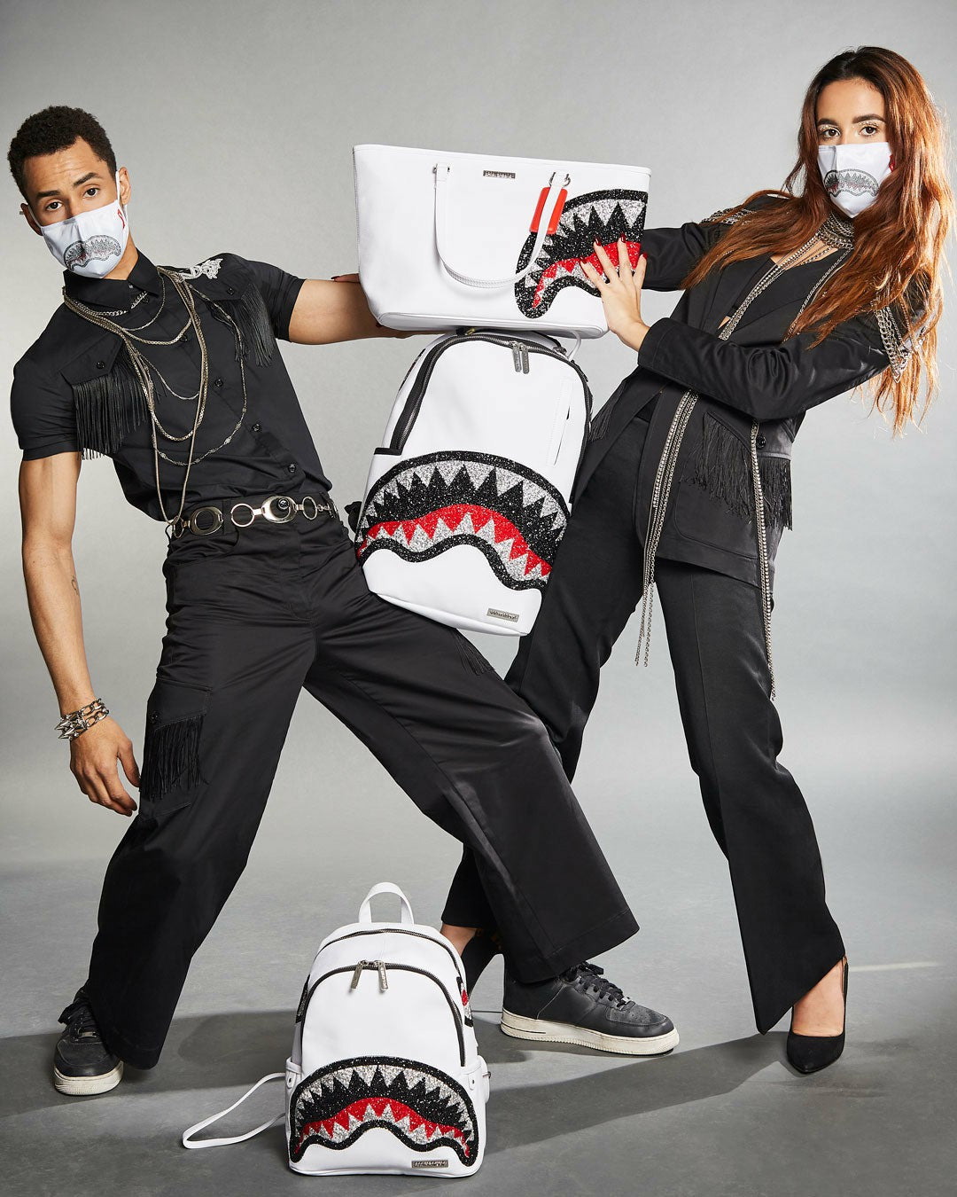 Sprayground - CLEARCUT SAVAGE BACKPACK (WHITE)