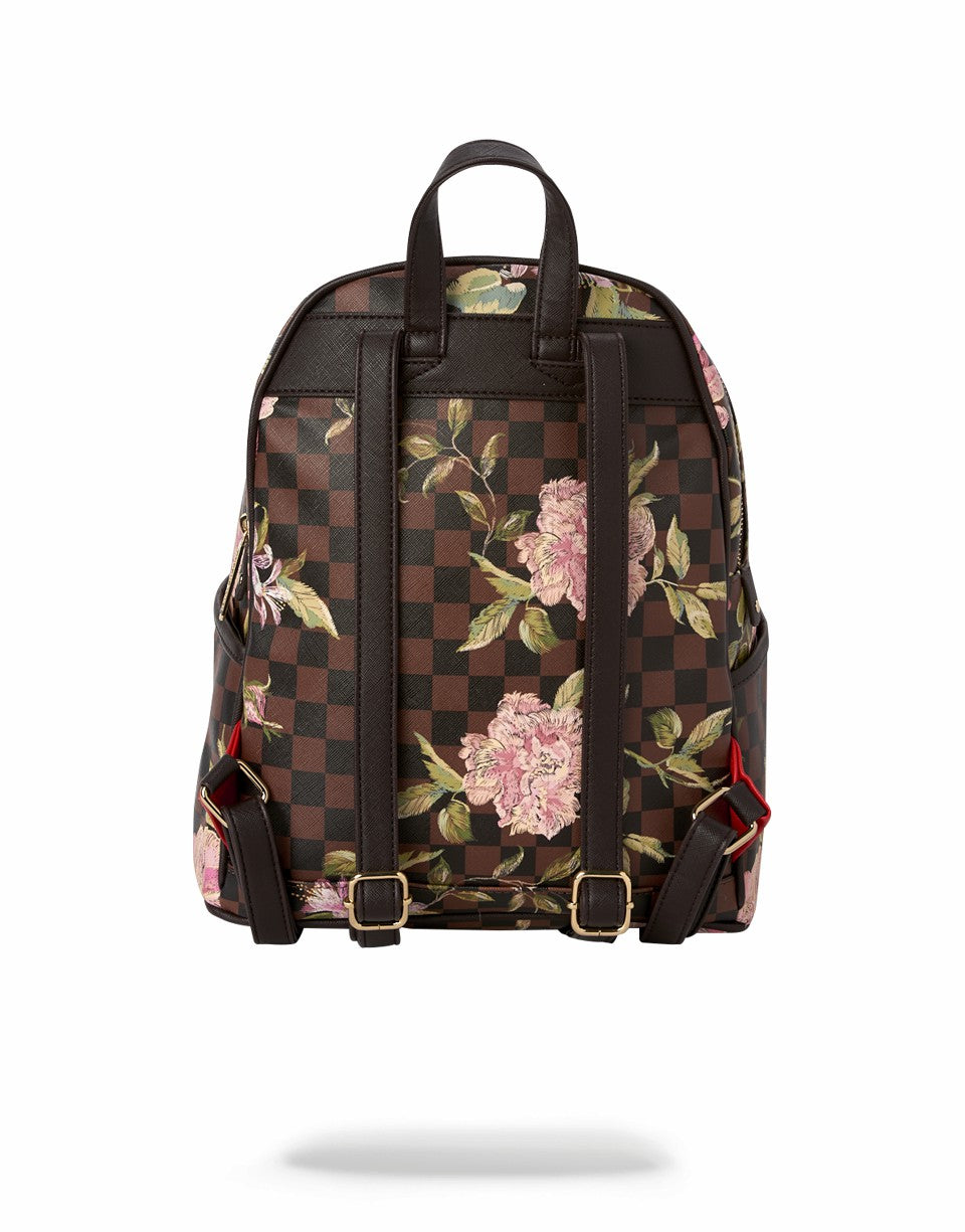 Sprayground - SHARKFLOWER SAVAGE BACKPACK (SMALLER MORE ELEGANT BACKPACK)