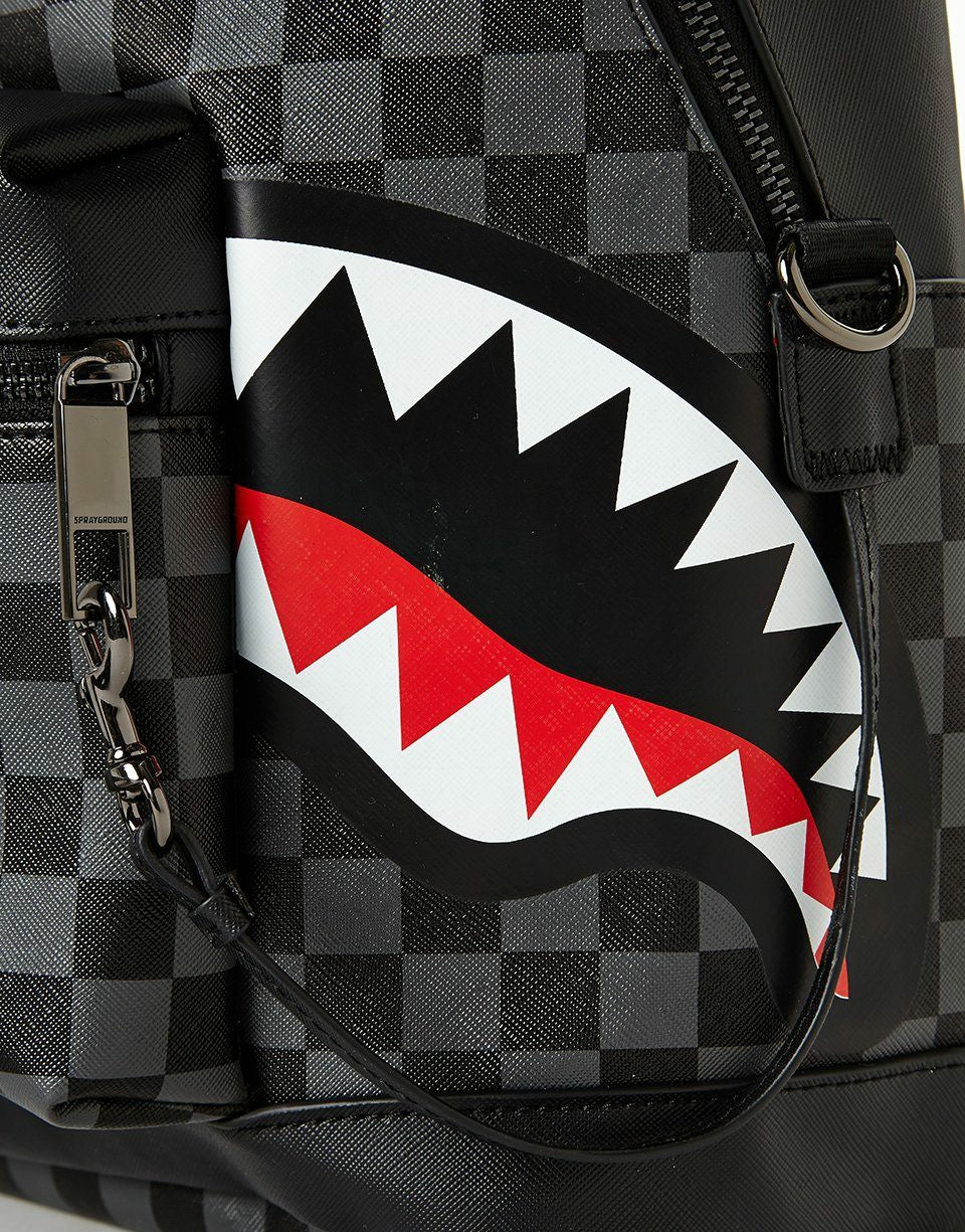 Sprayground - SHARKS IN PARIS (BLACK CHECKERED EDITION)