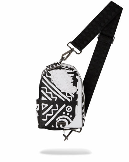 Sprayground - A.I.8 AFRICAN INTELLIGENCE - ORIGIN STORY BACKPACK SLING