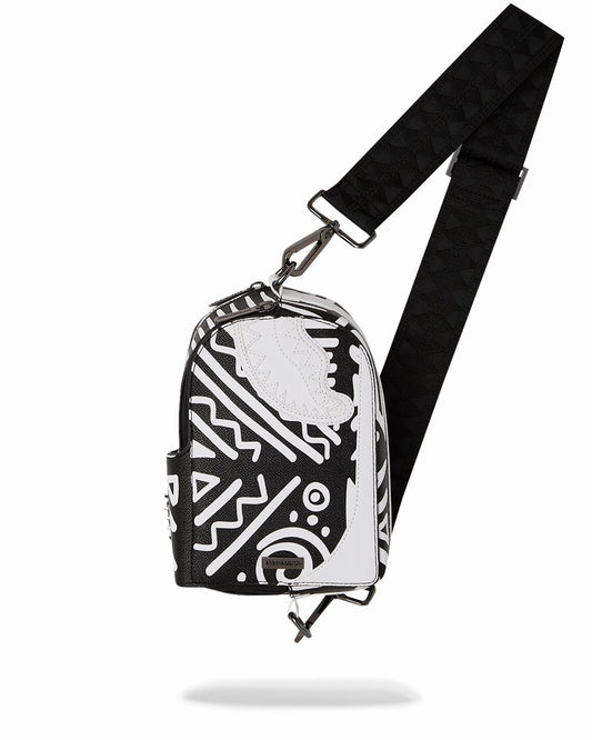 Sprayground - A.I.8 AFRICAN INTELLIGENCE - ORIGIN STORY BACKPACK SLING