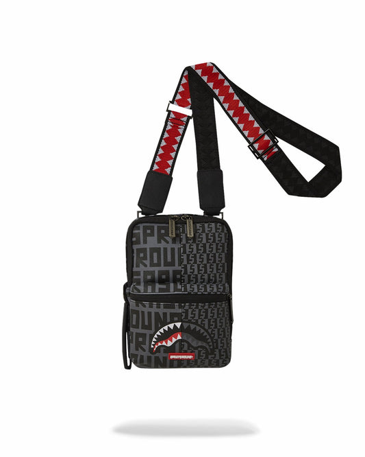 Sprayground - SHARKFINITY STEALTH PILOT MESSENGER SLING BAG