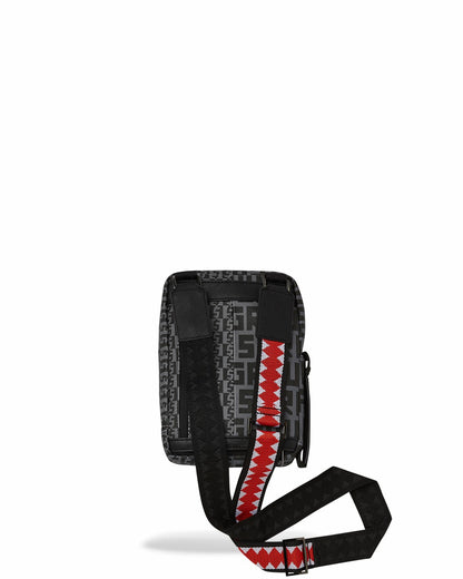 Sprayground - SHARKFINITY STEALTH PILOT MESSENGER SLING BAG
