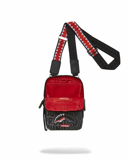 Sprayground - SHARKFINITY STEALTH PILOT MESSENGER SLING BAG