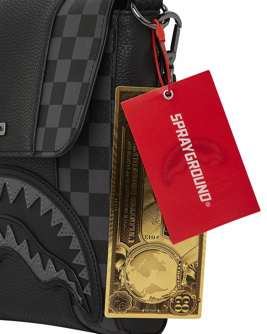 Sprayground - RACEWAY SHADOW PHANTOM MESSENGER SLING BAG