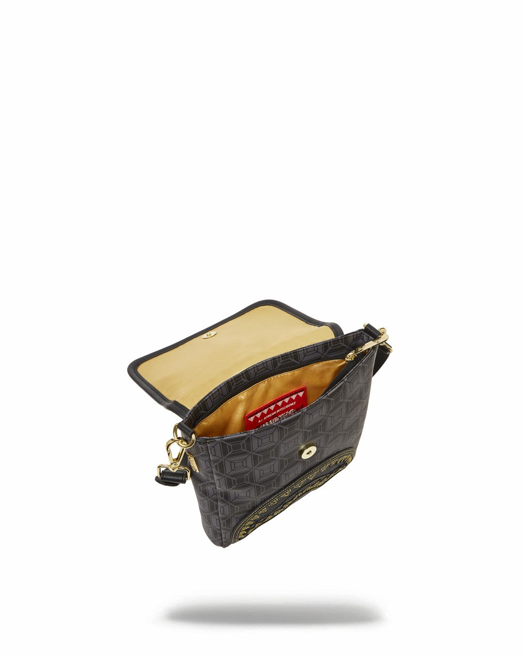 Sprayground - OBSIDIAN STUNNER A.i.6 SANDFLOWER COLLAB LARGE SLING