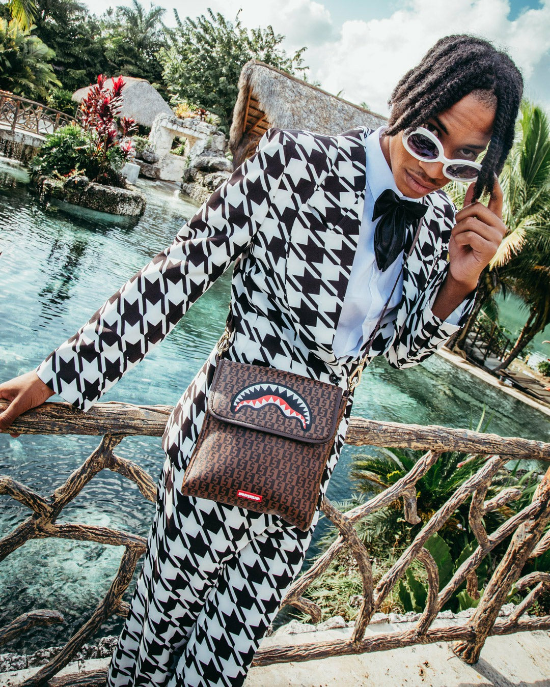 Sprayground - CASHIN CHECKS SHOULDER BAG