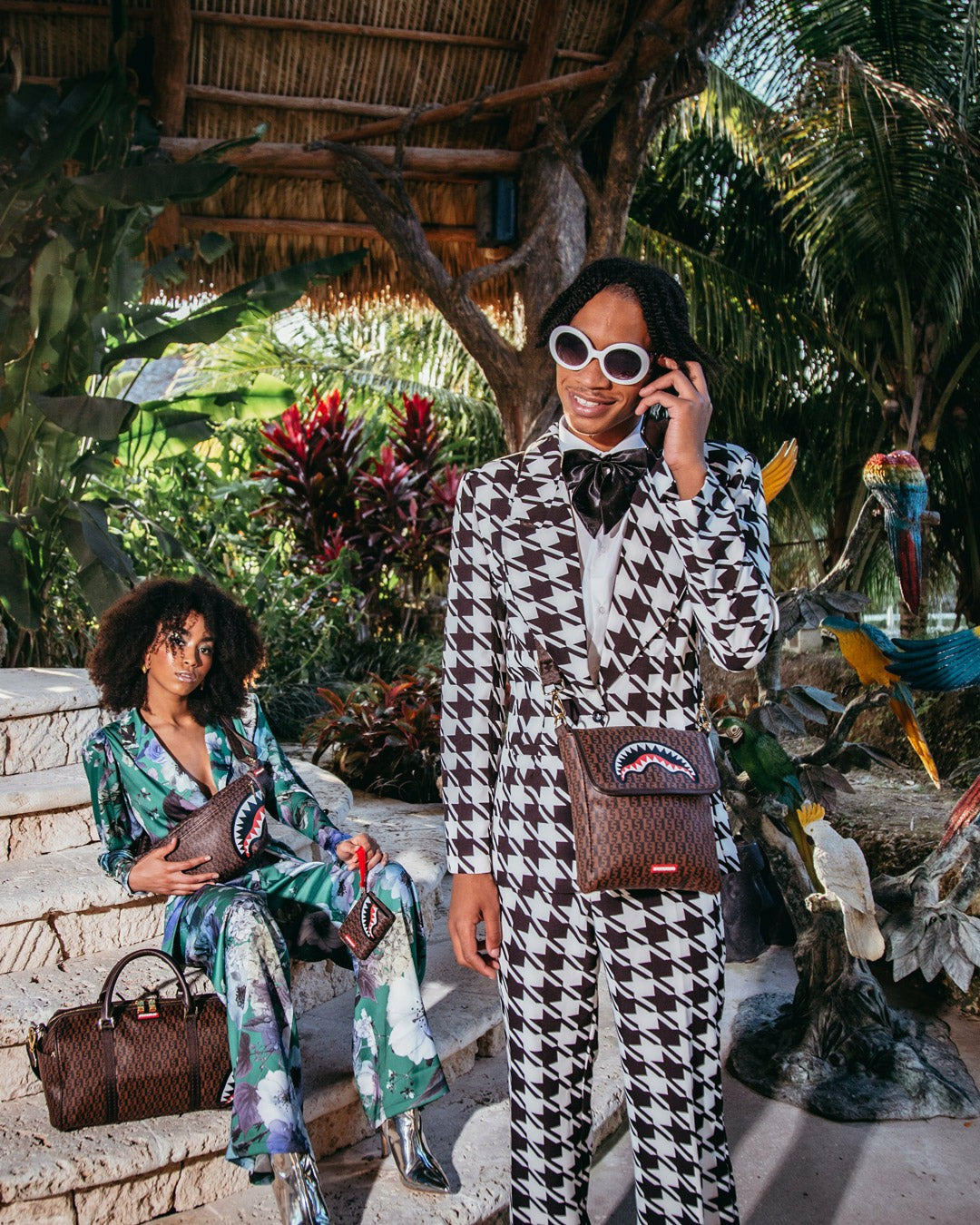 Sprayground - CASHIN CHECKS SHOULDER BAG