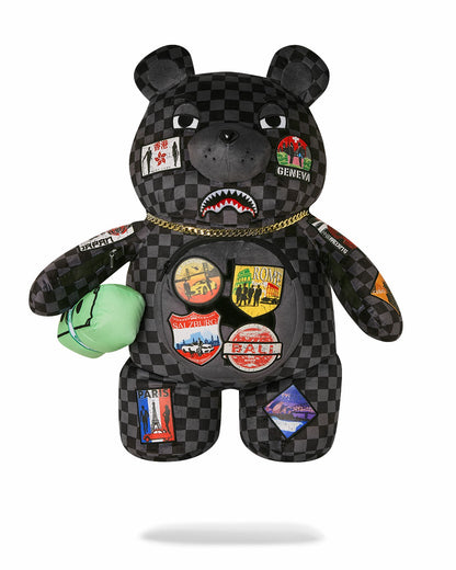 Sprayground - GLOBAL MOGUL UNLIMITED MILES MONEYBEAR TEDDYBEAR BACKPACK
