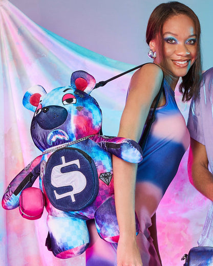 Sprayground - SHARKCLUB ELECTRONICA MONEYBEAR TEDDYBEAR BACKPACK