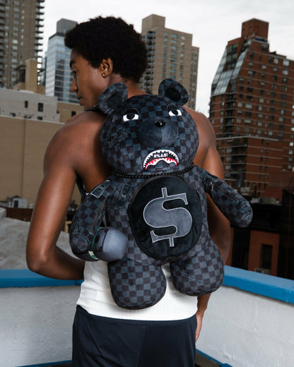 Sprayground - WHAT THE BEEP' SHARK MONEYBEAR TEDDYBEAR BACKPACK