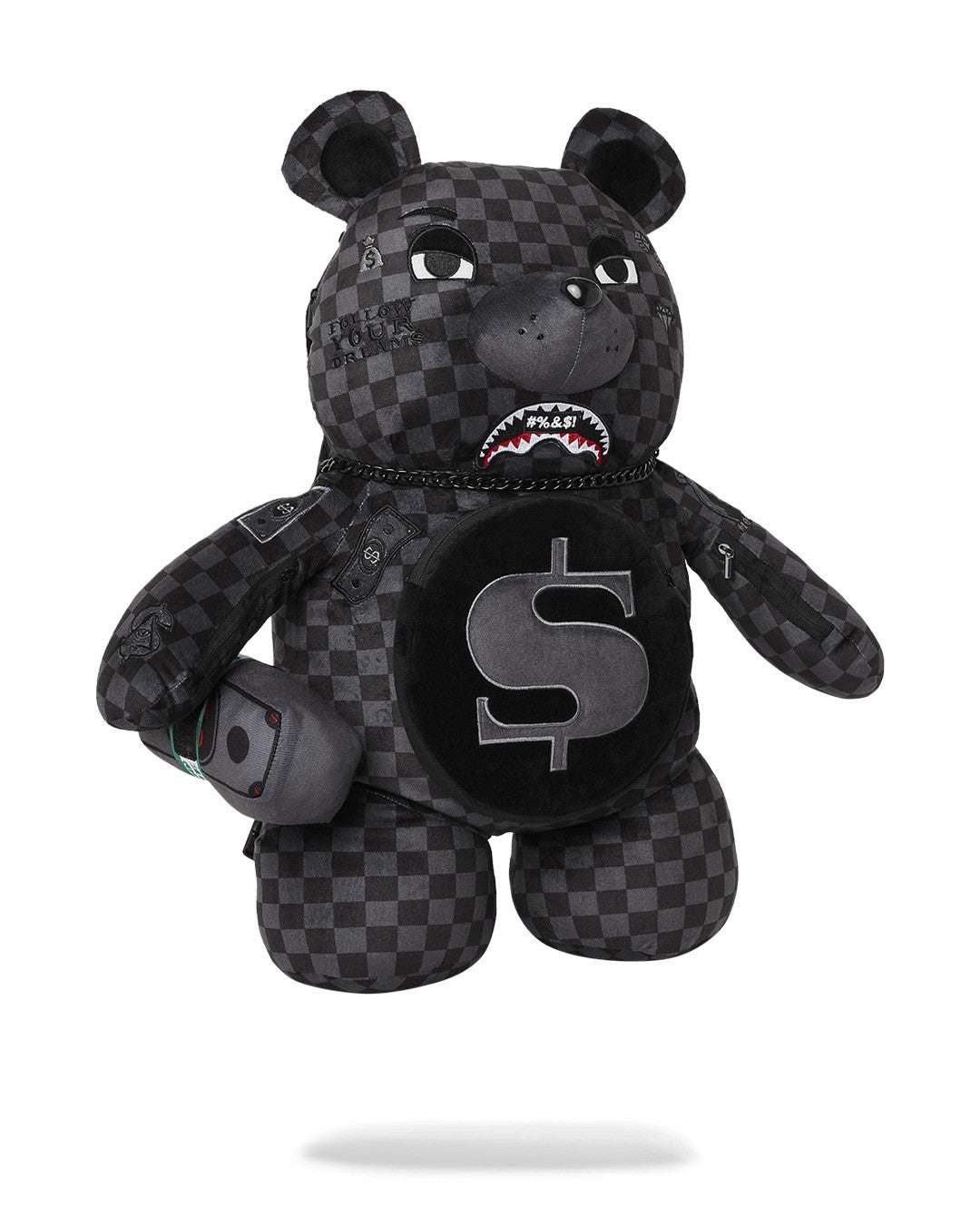 Sprayground - WHAT THE BEEP' SHARK MONEYBEAR TEDDYBEAR BACKPACK