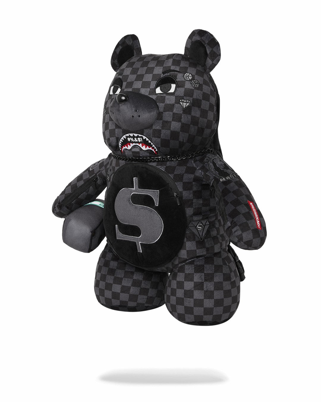 Sprayground - WHAT THE BEEP' SHARK MONEYBEAR TEDDYBEAR BACKPACK