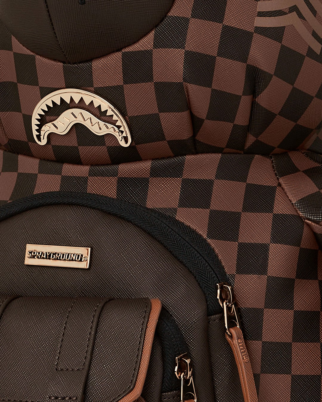 Sprayground - CHECKMATE ROYALE MONEYBEAR TEDDYBEAR BACKPACK