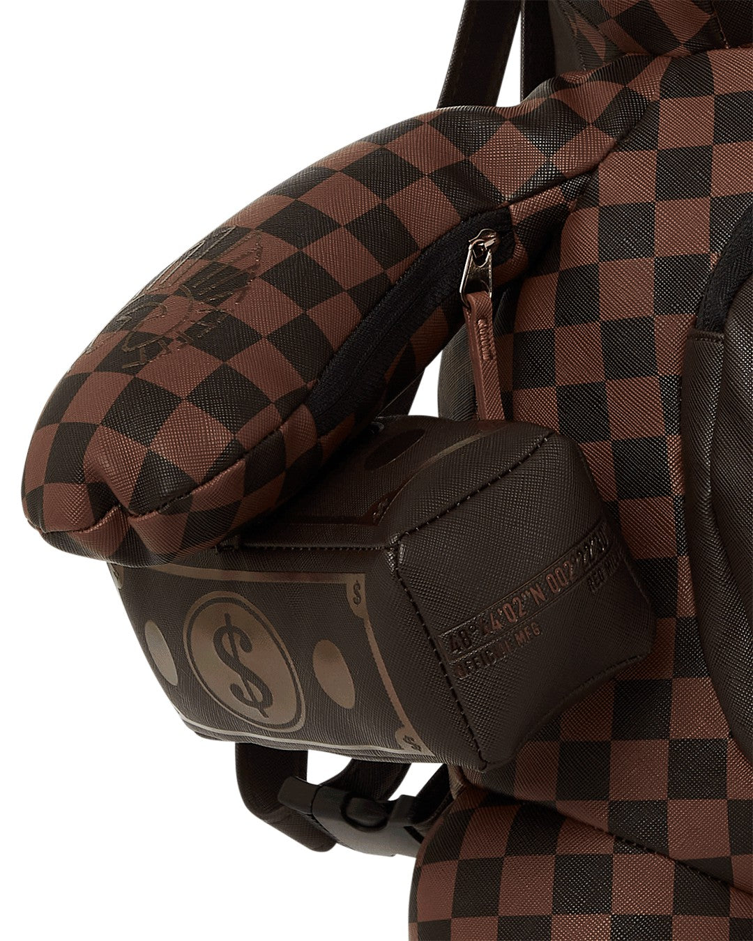 Sprayground - CHECKMATE ROYALE MONEYBEAR TEDDYBEAR BACKPACK