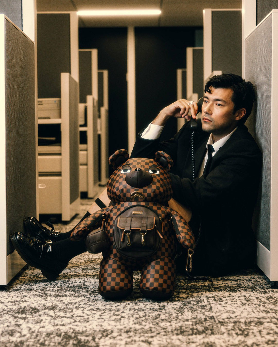 Sprayground - CHECKMATE ROYALE MONEYBEAR TEDDYBEAR BACKPACK