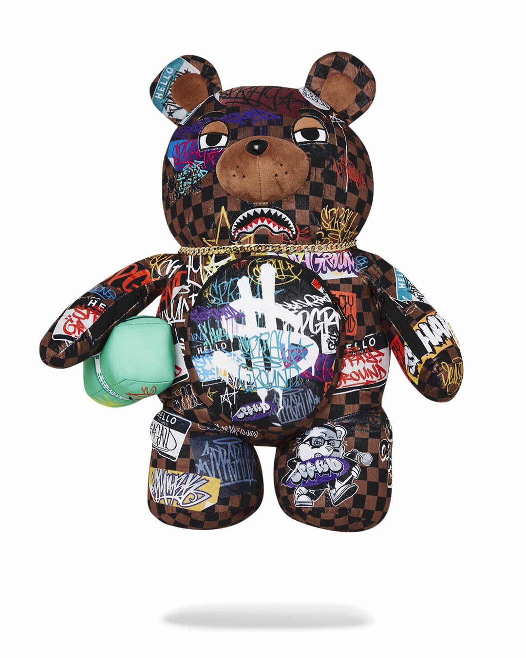 Sprayground - SHARKS IN PARIS THE RIZZ MONEYBEAR TEDDYBEAR BACKPACK