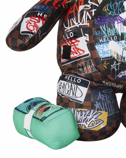 Sprayground - SHARKS IN PARIS THE RIZZ MONEYBEAR TEDDYBEAR BACKPACK