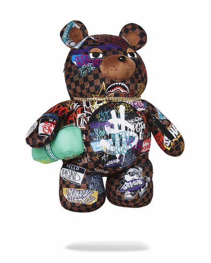 Sprayground - SHARKS IN PARIS THE RIZZ MONEYBEAR TEDDYBEAR BACKPACK
